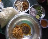 A picture of step 1 of Instant Bhel.