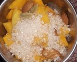 A picture of step 2 of Fresh Mango & Almond shake.