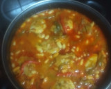 Foto del paso 4 de la receta: Tupper de guiso de judías con contramuslo de pollo y pimiento