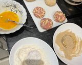 Foto del paso 4 de la receta: 🇨🇿 Holandské řízky - “albóndigas” de carne y queso Checas 🇨🇿