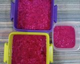 Foto langkah ke 5 dari resep Puding Lumut Buah Naga.