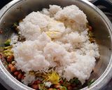 A picture of step 3 of Mango Rice.
