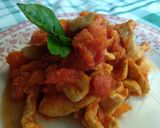 Foto del passaggio 3 della ricetta Straccetti di Petto di Pollo alla contadina