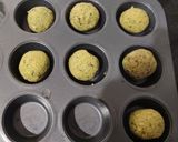 A picture of step 3 of Green Bake Falafel.
