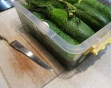 Kovászos uborka recept fázis 1 fotója