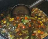 A picture of step 8 of Mushroom Vegetable Soup.