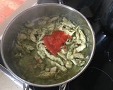 Foto del paso 7 de la receta: Arroz meloso con pulpo y pechugas de pollo con mojo verde