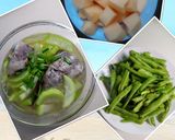 Hình bước làm 3 của món Canh bầu nấu cá cu