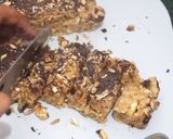 A picture of step 6 of Oats and jaggery's shortcake.