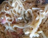 Foto del paso 9 de la receta: Tagliatelle alla Carbonara - Tallarines a la Carbonara