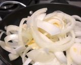 A picture of step 2 of Baked Camembert with Caramelised Onions, Bacon and Pears.