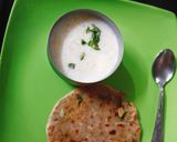 A picture of step 4 of Stuffed Aloo paratha.