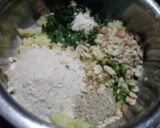 A picture of step 1 of Bufvada (falahari cutlets).