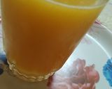 A picture of step 3 of Orange juice🍹.