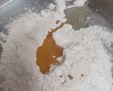 A picture of step 1 of Mexican flour Tortillas (Indian style).