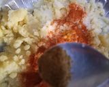A picture of step 3 of Batata vara.