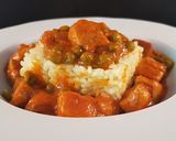Foto del paso 9 de la receta Magra con tomate y guisantes. Receta tradicional