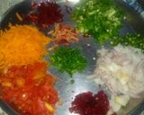 A picture of step 1 of Indian pizza.