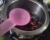 A picture of step 1 of Mulberry Ice cream.