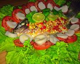 รูปขั้นตอนการทำที่ 4 ของ ปลานิลนึ่งราดน้ำยำ