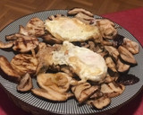 Foto del paso 3 de la receta: Boletus con huevos fritos y aceite de trufa 🤩🤩