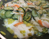 Foto del paso 5 de la receta: 🐟Merluza con calabacín y surimi🐟
