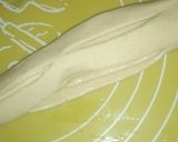 A picture of step 6 of Laccha paratha.