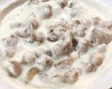 A picture of step 5 of Meethay Dahi bary.