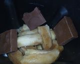 صورة لخطوة 1 من وصفة عصير موز باللبن والشكولاتة 🍌😋