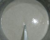 A picture of step 2 of Kunun gyada da shinkafa.