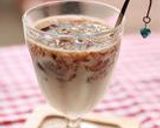 A picture of step 6 of Smooth & Shiny Coffee Jelly Milk.