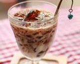 A picture of step 5 of Smooth & Shiny Coffee Jelly Milk.