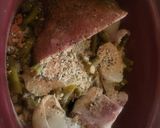 A picture of step 1 of Ham Hock Seasoned Green Beans (Crockpot).