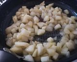 Körte torta tonkababbal recept fázis 3 fotója