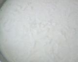 A picture of step 2 of Coconut porridge.