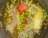Zöldségleves májkrémből készült galuskával recept fázis 3 fotója