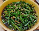 Foto langkah ke 2 dari resep ❂ 29) Oseng buncis kecap manis #BikinRamadanBerkesan.