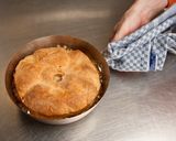 Tarte Tatin recept (Francia fordított almatorta) recept fázis 8 fotója