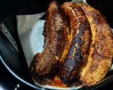 Foto del paso 3 de la receta: PLÁTANOS🍌Maduritos Con Costra Dulce en Air-fryer...!😛