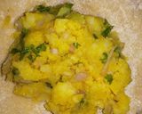 A picture of step 8 of Aloo kulcha (Amritsari kulcha).