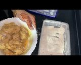 A picture of step 1 of Shrimp popcorns.