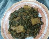 A picture of step 5 of Simple aloo methi.