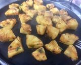 A picture of step 3 of Spicy Tawa Pineapple.