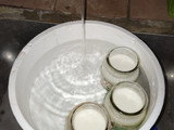Yogurt casero con azúcar