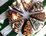 A picture of step 12 of Brownie pizza.
