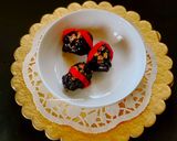 A picture of step 6 of Chocolate Dipped Dates.