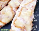 Une image de l'étape 4 de Bruschettas maroilles / bruschettas lardons crème gruyère 😋.