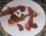 Foto del paso 4 de la receta: Crema de moniatos i porros amb cruixent d'ibèric i parmesà