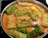 Foto del paso 8 de la receta: Golubtsy - hojas de col rellena - niños envueltos en hojas de repollo
