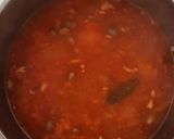 Kolbászos fejtett bableves galuskával recept fázis 3 fotója